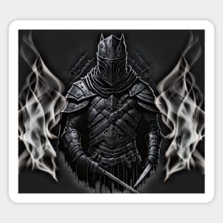 Smokey Knight - Dark Print Sticker